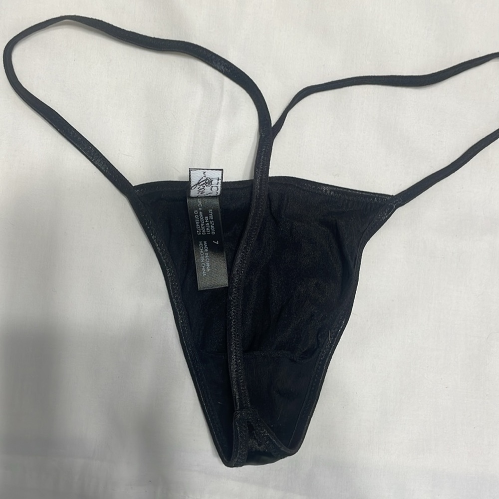 Smart & sexy black thong underwear - Picture 3 of 3